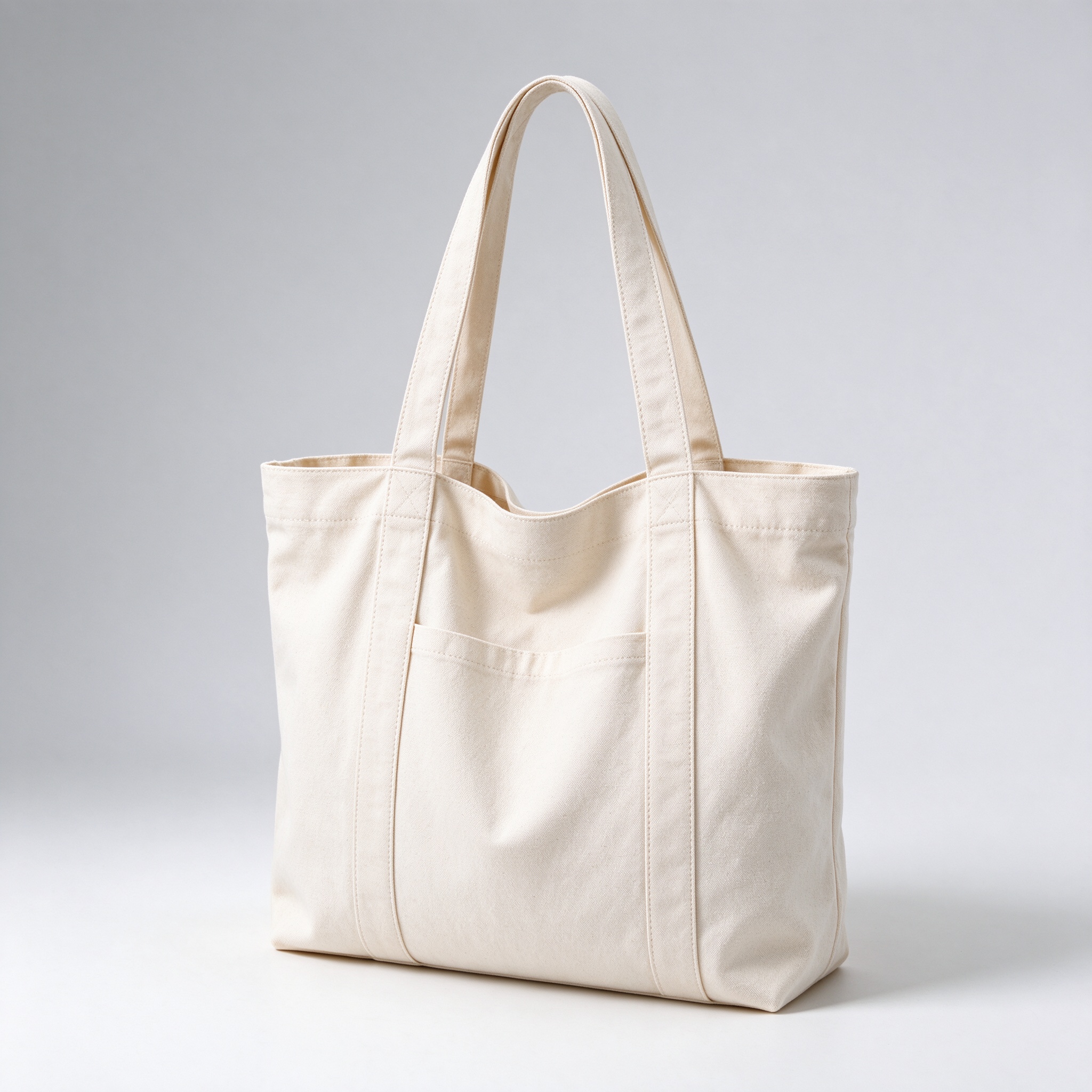 Canvas Shopping Tote - Natural (New)