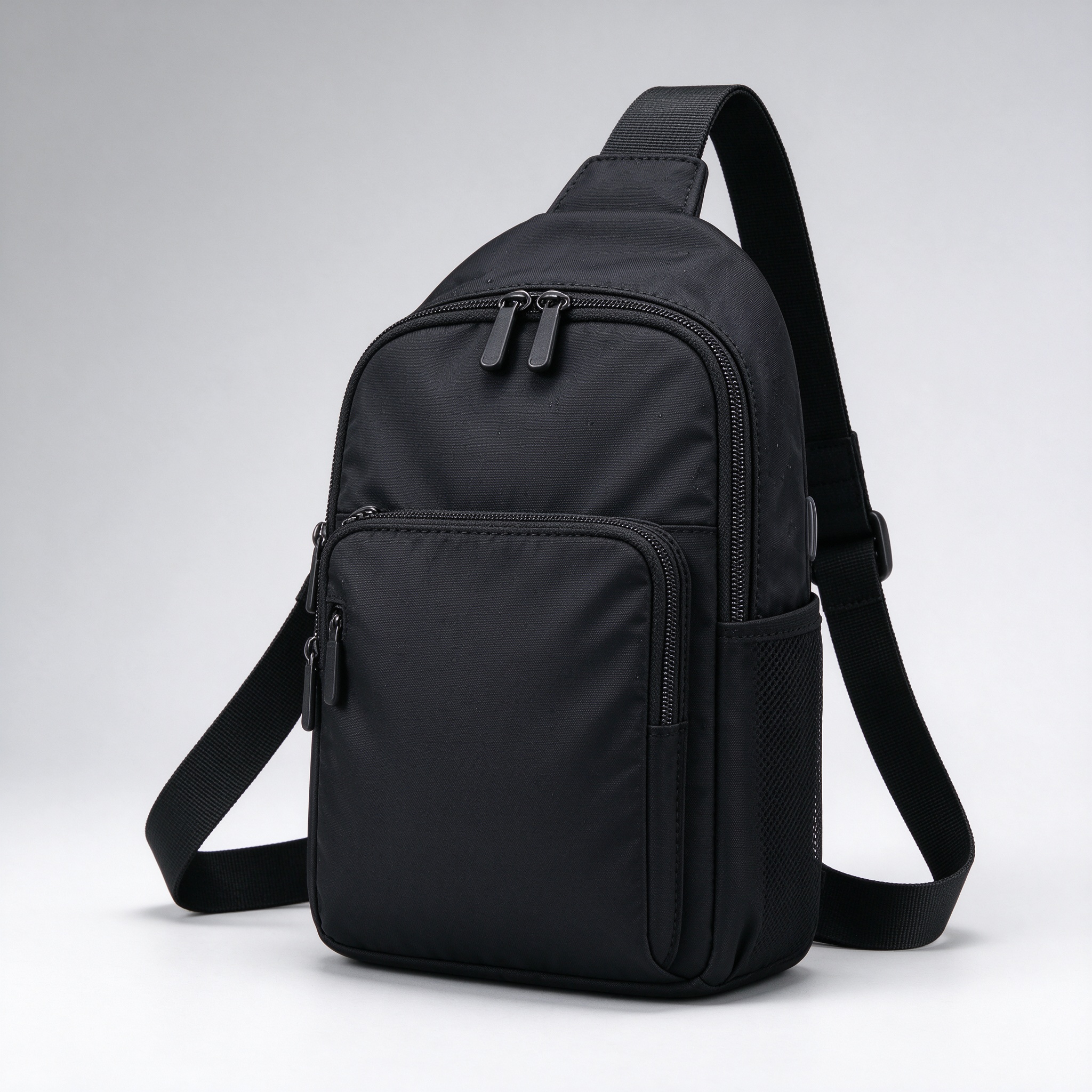 Crossbody Sling Bag - Black (Grade A)